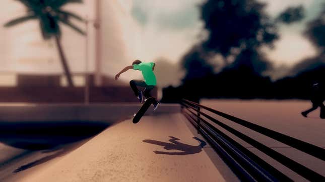 The most chill skateboarding game ever. 