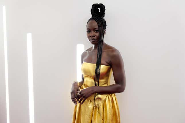 Danai Gurira nimmt am 16. Juni 2024 an der 77. jährlichen Tony Awards-Verleihung im Green Room teil, präsentiert von Sofitel Hotels and Resorts im David H. Koch Theater im Lincoln Center in New York City.