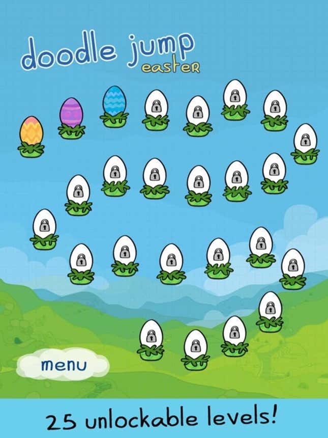 Doodle Jump Easter Special Screenshots and Videos - Kotaku