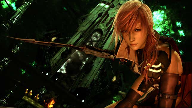 Final Fantasy XIII, Lightning Ultra HD Desktop Background