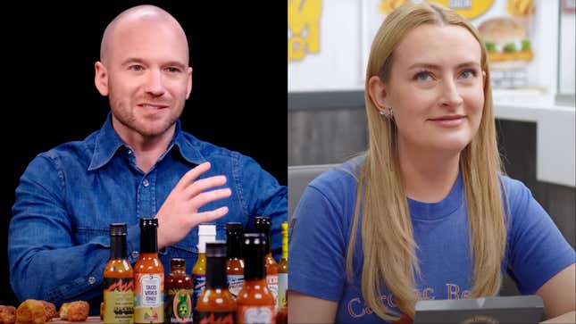 Hot Ones; Chicken Shop Date