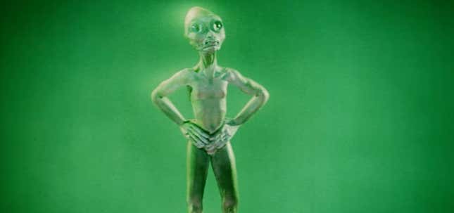 The Day Time Ended green alien