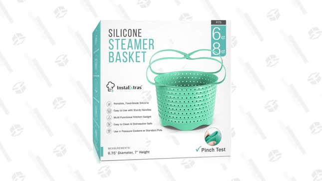 Silicone Steamer Basket | $19 | Amazon