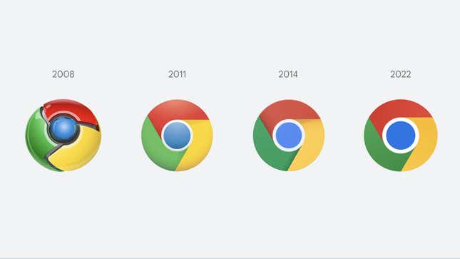 Image for article titled Google Chrome’s New Icon Looks Pretty Much the Same to my Untrained Eyes