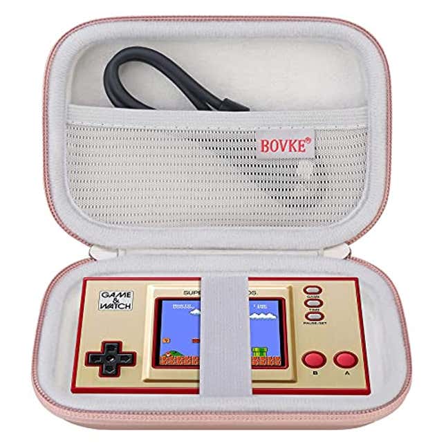 Image for article titled BOVKE Carrying Case For Nintendo Game &amp; Watch: Super Mario Bros Handheld Game Consoles Classic Device, Now 91.27% Off