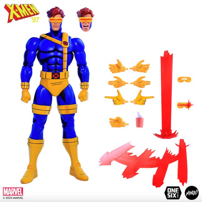 Image for nonfiction  titled Mondo&#39;s X-Cellent X-Men Figures Are Jumping to X-Men &#39;97