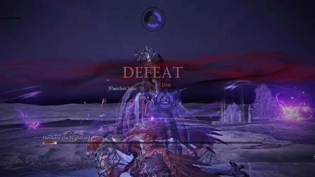 Players die to the Nightlord.