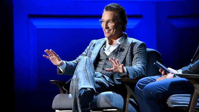 Image for article titled Matthew McConaughey's Prophetic Wet Dreams, And Other Revelations From His Memoir
