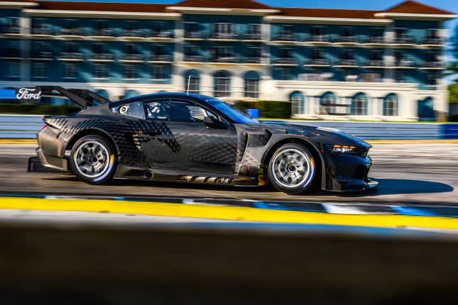 Ford Mustang GT3 Race Car Makes Appearance At Sebring Ahead Of Debut