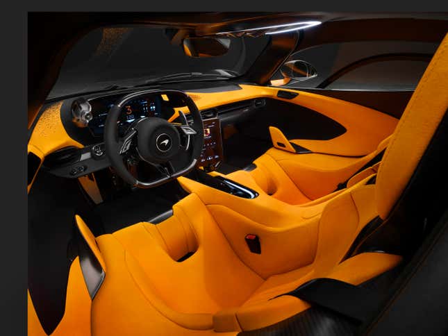 Image for article titled Hybrid McLaren W1 Hypercar Debuts With One Of The Wildest Wings You’ve Ever Seen