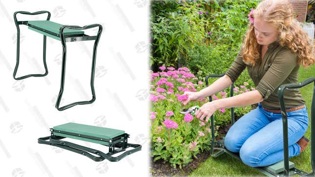 Eternal Adjustable Gardening Kneeler and Bench | $34 | MorningSave