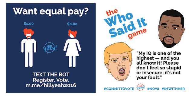Image for article titled Political bots are proving exceptionally effective at registering people to vote, especially for Democrats
