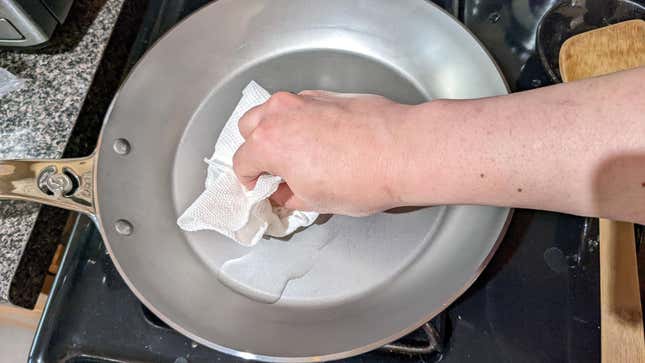 What's going on with my pan? I stripped the seasoning away with