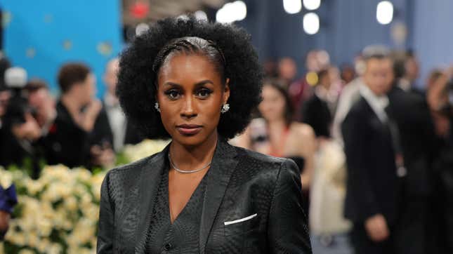 NEW YORK, NEW YORK - MAY 05: Issa Rae attends the 2025 Met Gala Celebrating “Superfine: Tailoring Black Style” at Metropolitan Museum of Art on May 05, 2025 in New York City.