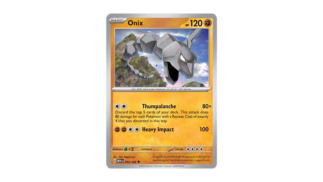 Onix's base attack is lower than Oddish's : r/pokemon