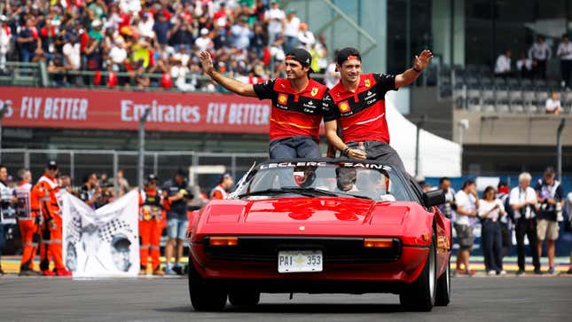 Image for article titled How to Lose a Formula 1 Championship, As Told by Ferrari