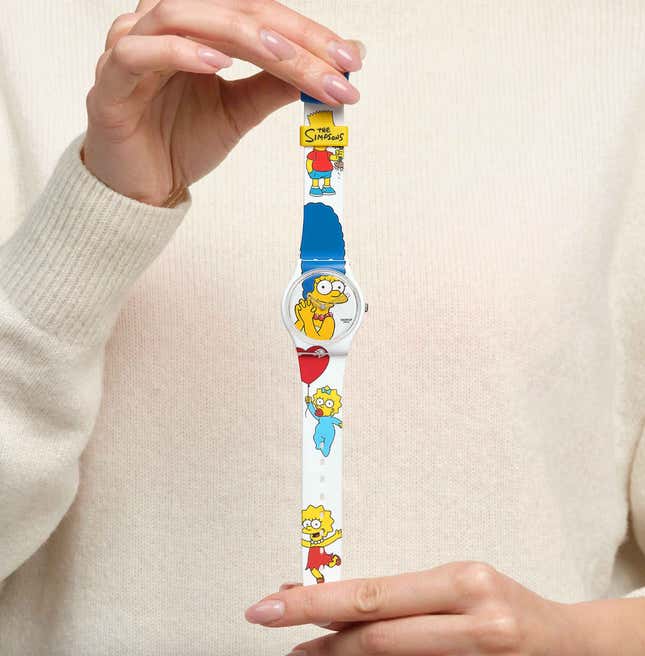 Swatch The Simpsons Marge watch