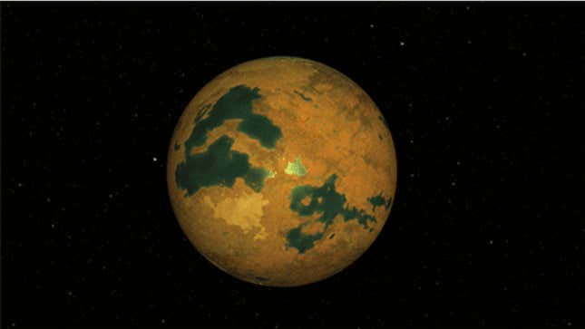 Artist’s concept of a previously proposed possible planet, HD 26965 b.
