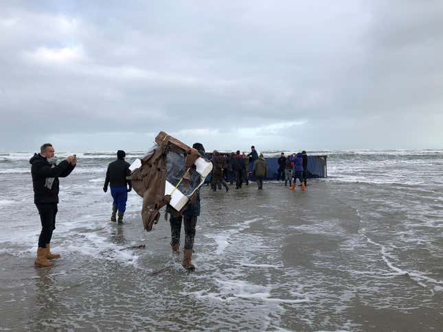 MSC Zoe containers wash up on German and Dutch shores