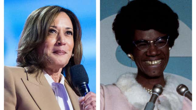 Imagen para el artículo titulado Desde Kamala hasta Shirley, todas las mujeres negras que se han postulado a la presidencia