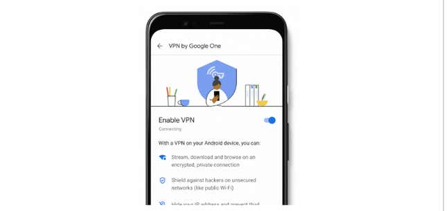 Google VPN on Google One