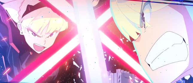 The twin protagonist of Studio Trigger's Star Wars Visions short, The Twins.