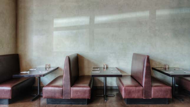 Image for article titled The restaurant of the future, post-COVID version