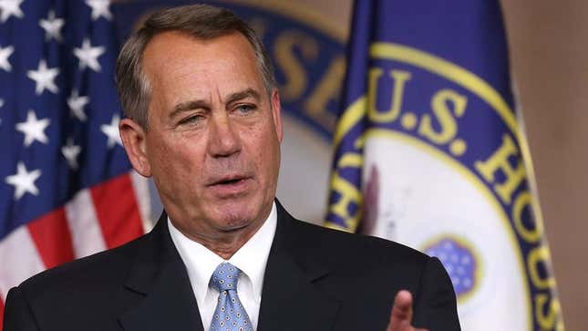 Image for article titled John Boehner Calls For National Guard To Deal With Illegal Immigrants Hiding In Mexico