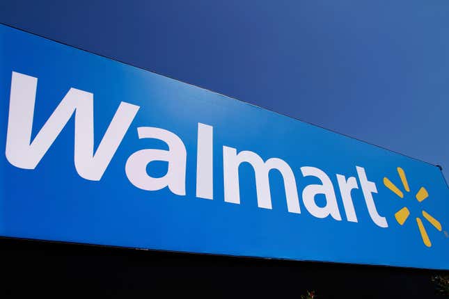 FILE - The Walmart logo is displayed on a store in Springfield, Ill., May 16, 2011. Walmart plans to build or convert more than 150 U.S. stores in the next five years, while continuing to remodel existing stores. The plan, announced Wednesday, Jan. 31, 2024 marks a big change for the discounter. (AP Photo/Seth Perlman, File)