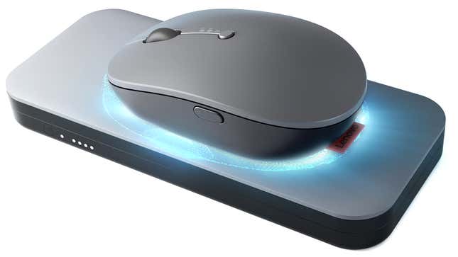 Image for article titled Apple Take Note: You Can Park Lenovo&#39;s New Cordless Mouse on a Wireless Charging Pad
