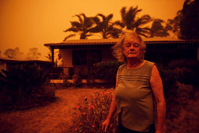 Image for article titled The Race to Zero Emissions: bushfires, solar farms, and water woes