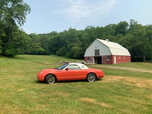 Image for article titled At $32,000, Is This 007-Edition 2003 Ford Thunderbird Licensed To Chill?