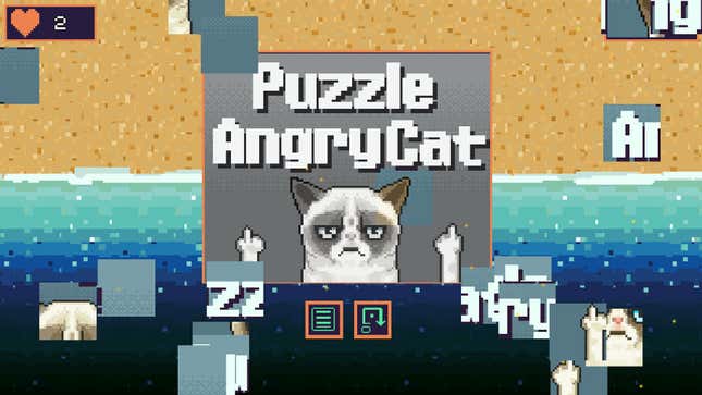 Puzzle Angry Cat Screenshots and Videos - Kotaku