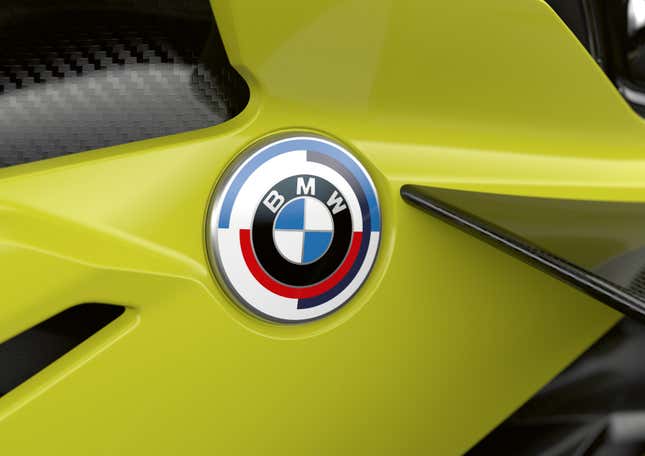 The 2022 Bmw M 1000 Rr Anniversary Celebrates 50 Years Of Bmw M