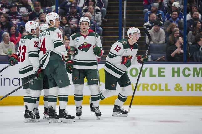 Wild overcome Cole Sillinger's hat trick to defeat Blue Jackets