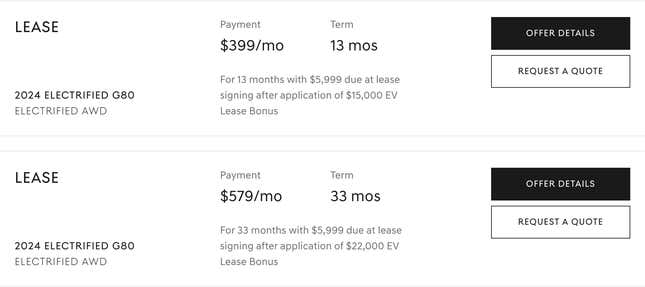 Image for the article titled “You can now get an incredibly cheap leasing deal for an electric vehicle”