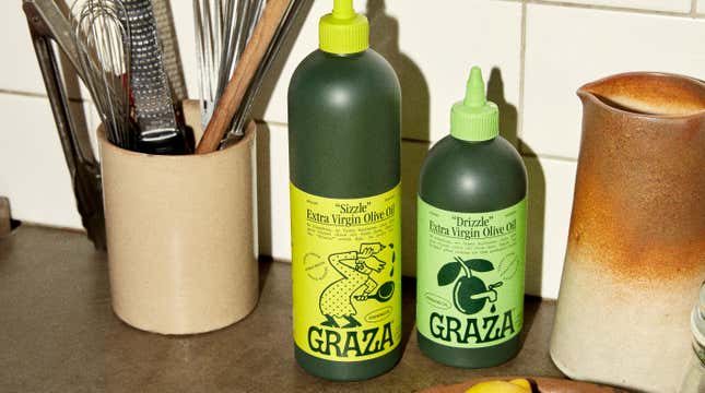 graza oil on counter