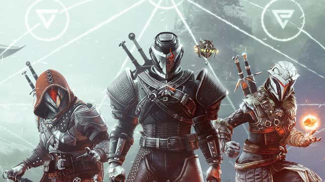 Destiny 2 Guardians disguise themselves as witchers. 
