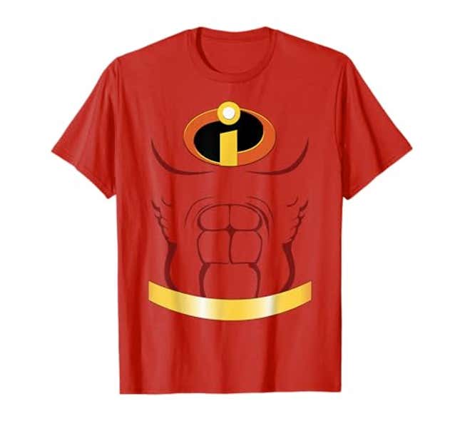 Image for article titled Disney Pixar The Incredibles Halloween Superhero Costume T-Shirt, Now 15% Off