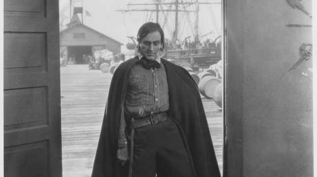 John Barrymore as Ahab in 1928&#39;s The Sea Beast 