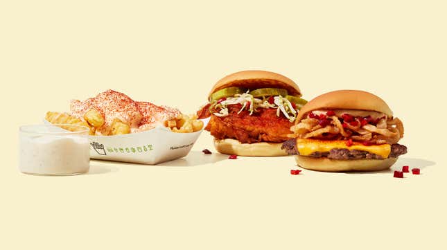 Shake Shack's Hot Menu lineup