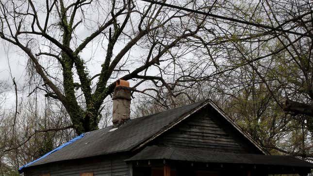 A roof in Memphis, Tennessee