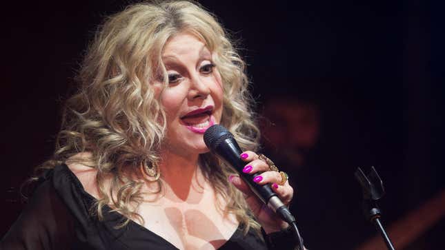 Stella Parton performs at Bush Hall on January 21, 2017 in London, England. 