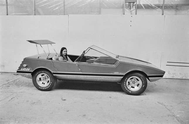 The Panther Lazer sports car, produced by Panther Westwinds in the UK, 26th July 1974