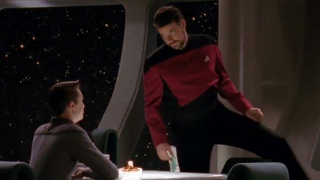 Image for article titled Riker&#39;s Hometown Wants to Put a Perfectly Postured Statue Up in His Name