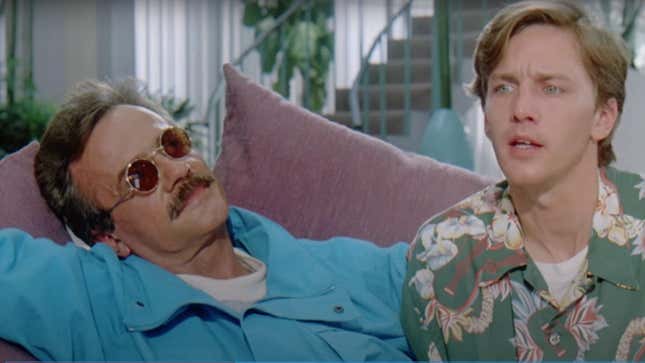 Terry Kiser and Andrew McCarthy in Weekend At Bernie's