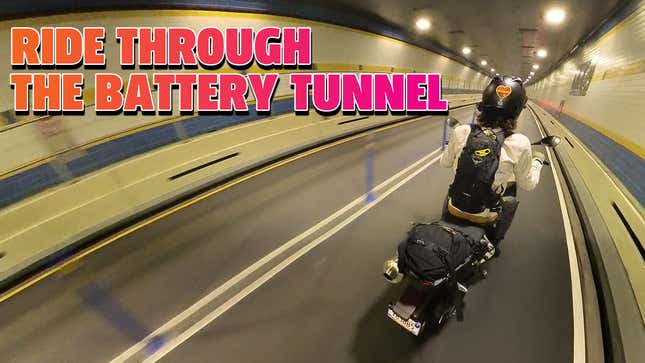 Weekend Zen: A Ride-Along Through New York's Battery Tunnel