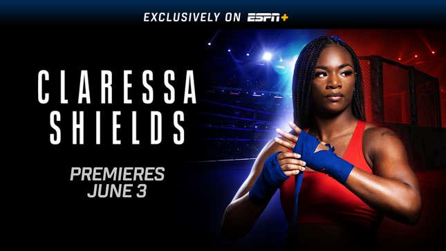 Image for article titled New ESPN+ Series Claressa Shields Takes Us Behind the Scenes With One of the World&#39;s Greatest Two-Sport Athletes