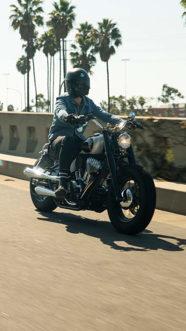 Image for article titled Nicholas Hoult Has Taste When It Comes To Motorcycles