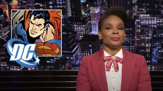 Amber Ruffin and Superman